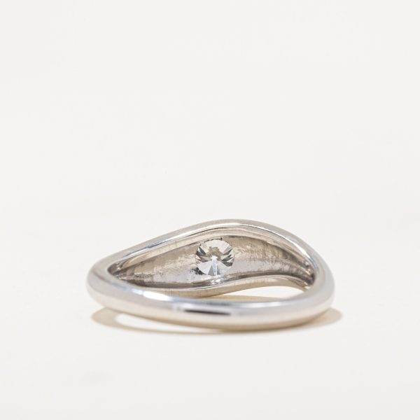 100 Ways  GIA Certified Bezel Set Diamond Engagement Ring | SZ 6.5 | Options Available For Cheap