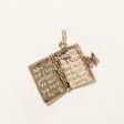 10k Yellow Gold Holy Bible Charm Online Hot Sale