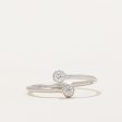 Tiffany & Co  Elsa Peretti Diamond Hoop Ring | 0.10ctw | SZ 4.25 | Online