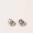 10k White Gold Cluster Diamond Earrings | 0.57ctw Online Hot Sale