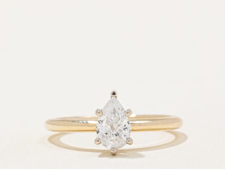 100 Ways  Pear Diamond Engagement Ring | 0.70ct | SZ 6.75 | Online Sale