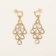 10k Yellow Gold Drop Earrings Sale