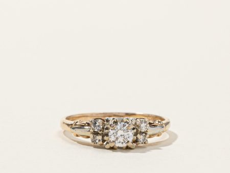 Vintage Diamond Ring | 0.35ctw | SZ 7 | Online Sale