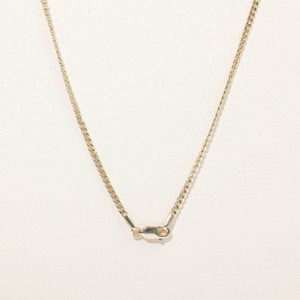 10k Yellow Gold Curb Link Chain | 24  | For Discount