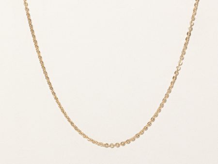 10k Yellow Gold Rolo Link Chain | 18  | Supply