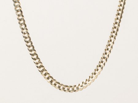 10k Yellow Gold Curb Link Chain | 25  | Online Sale