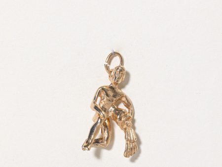 10k Yellow Gold Charm Online Hot Sale