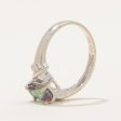 Mystic Topaz & Diamond Ring | 0.80ct, 0.01ctw | SZ 4.5 | Hot on Sale