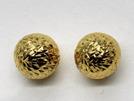 Dior  Yellow Gold Stud Earrings | on Sale