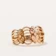 10k Two Tone Gold Ring | SZ 7.25 | Online