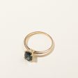 100 Ways  14k Gold Teal Sapphire Ring | 1.60 | SZ 6.75 For Discount