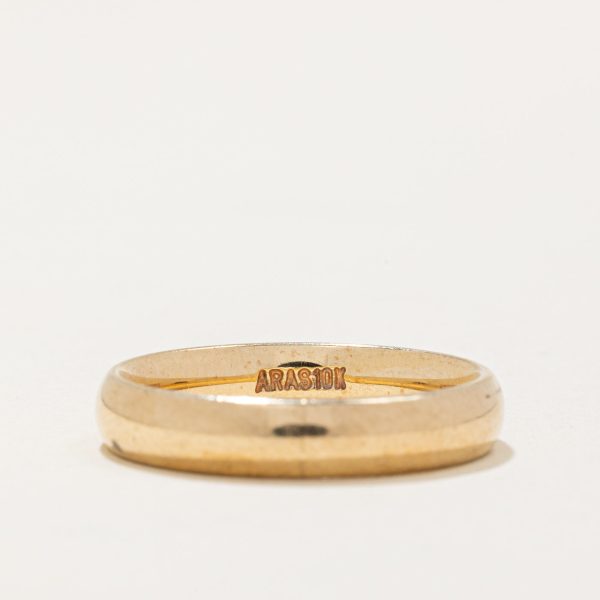 10k Yellow Gold Band | SZ 7 | Fashion