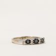 Black & White Diamond Ring | 0.30ctw, 0.15ctw | SZ 6 | Sale