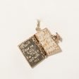 10k Yellow Gold Holy Bible Charm Online Hot Sale