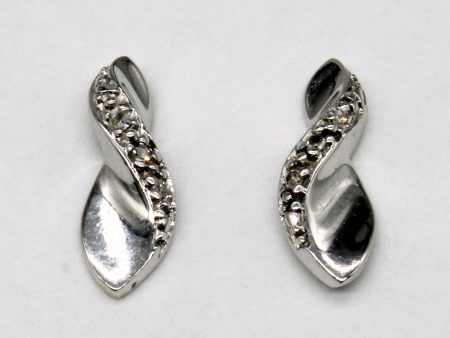 10 White Gold Diamond Earrings | 0.03ctw | Supply