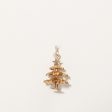 10k Yellow Gold Christmas Tree Charm Hot on Sale