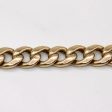 10k Yellow Gold Curb Link Bracelet | 8  | Sale