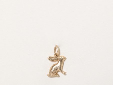 10k Yellow Gold Rabbit Charm Supply