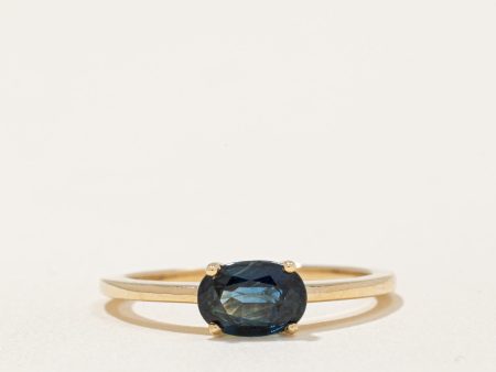 100 Ways  Teal Sapphire Ring | 1.06ct | SZ 6.75 | Discount