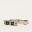 Black & White Diamond Ring | 0.30ctw, 0.15ctw | SZ 6 | Sale