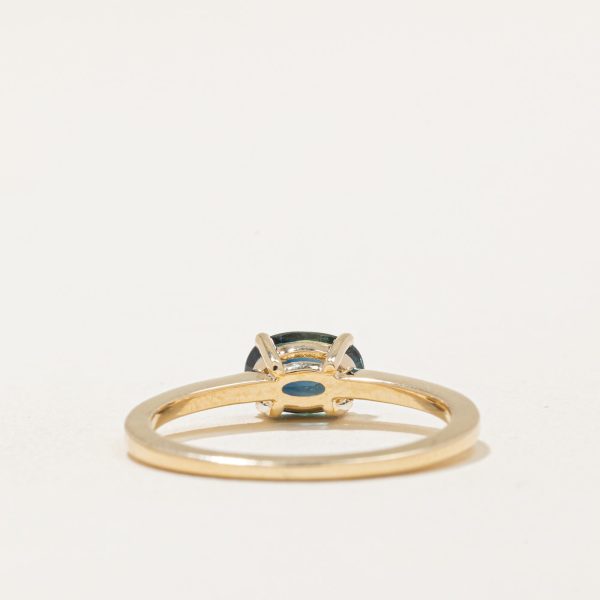 100 Ways  Teal Sapphire Ring | 1.06ct | SZ 6.75 | Discount