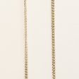 10k Yellow Gold Curb Link Chain | 24  | For Discount