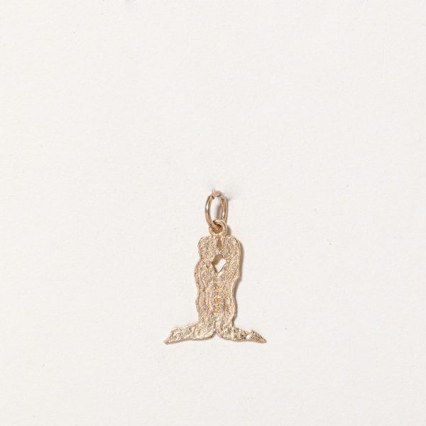 10k Yellow Gold Lovers Charm Online