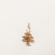 10k Yellow Gold Christmas Tree Charm Hot on Sale