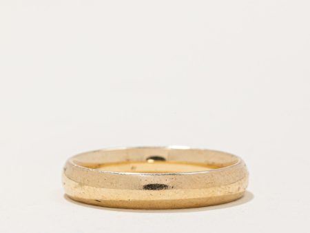 10k Yellow Gold Band | SZ 7 | Fashion