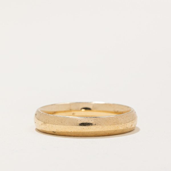 10k Yellow Gold Band | SZ 7 | Fashion