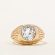 White Sapphire Cocktail Ring | 5.60ct | SZ 9.5 | For Cheap