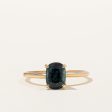 100 Ways  14k Gold Teal Sapphire Ring | 1.60 | SZ 6.75 For Discount