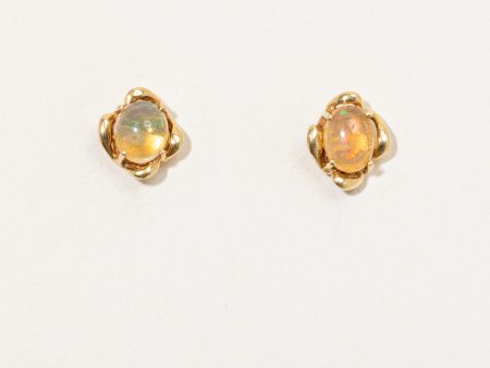 Fire Opal Earrings | 1.60ctw | Discount