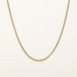 10k Yellow Gold Curb Link Chain | 24  | For Discount