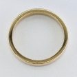 100 Ways  10k Yellow Gold Dainty Band | 2mm For Sale