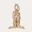 10k Yellow Gold Lovers Charm Online