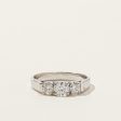 Three Stone Diamond Ring | 1.02ctw | SZ 9.75 | Supply