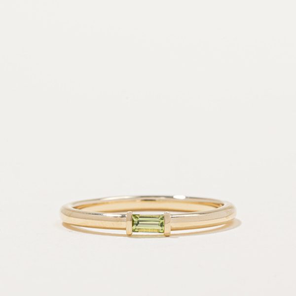 100 Ways  14k Peridot Ring | 0.12ct | SZ 6.75 | Online Sale