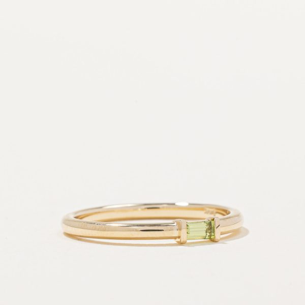 100 Ways  14k Peridot Ring | 0.12ct | SZ 6.75 | Online Sale