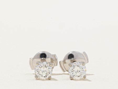 100 Ways  GIA Certified Diamond Stud Earrings | 0.80ctw SI1 SI2 G | Online