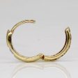 10k Yellow Gold Diamond Hoop Earrings | 0.10ctw | Supply