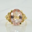 Morganite & Synthetic Spinel Ring | 4.75ct, 0.10ctw | SZ 7 | Online Hot Sale