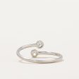 Tiffany & Co  Elsa Peretti Diamond Hoop Ring | 0.10ctw | SZ 4.25 | Online