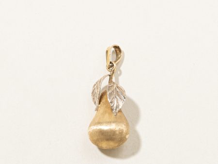 Gold Pear Pendant Fashion