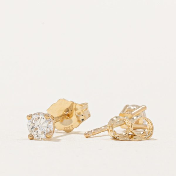 100 Ways  14k Diamond Stud Earrings | 0.32ctw VS1 G | Hot on Sale