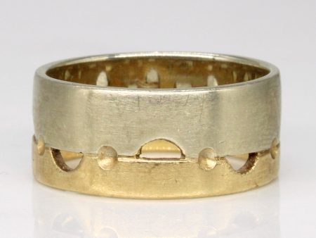 14k Two Tone Gold Ring | SZ 6.25 | Cheap