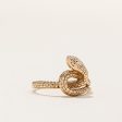 Vintage 10k Yellow Gold Snake Ring | SZ 7.25 | Online Sale