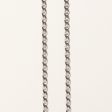 10k White Gold Anchor Link Chain | 22  | on Sale