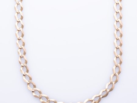 10k Yellow Gold Curb Chain | 26  | For Cheap