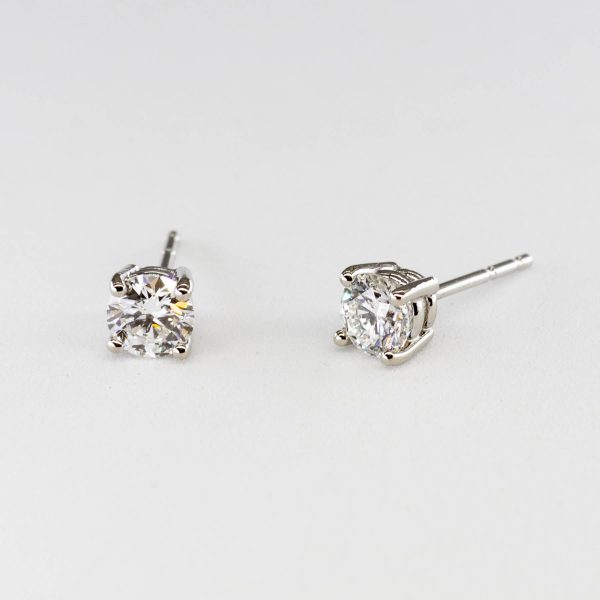 100 Ways  Diamond Studs in White or Yellow Gold | 2 3 carat | Options Available | Supply